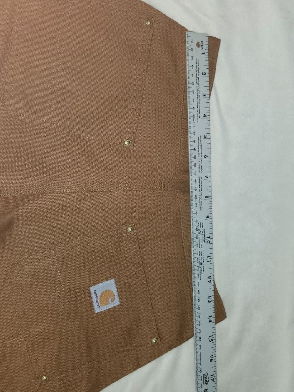 NWOT Carhartt Men's Double Knee Carpenter Canvas Pants 30 x 30 Made in the USA - Picture 4 of 6